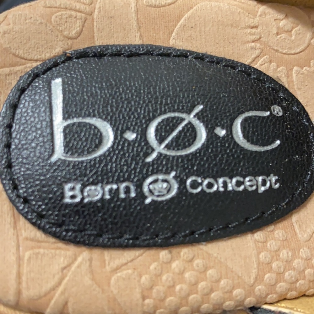 Born Comfortable Leather Platform Slides - image 6